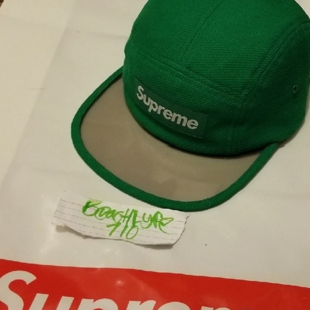 🔥Supreme - Pique Angler - Camp Cap - NWT - ss17